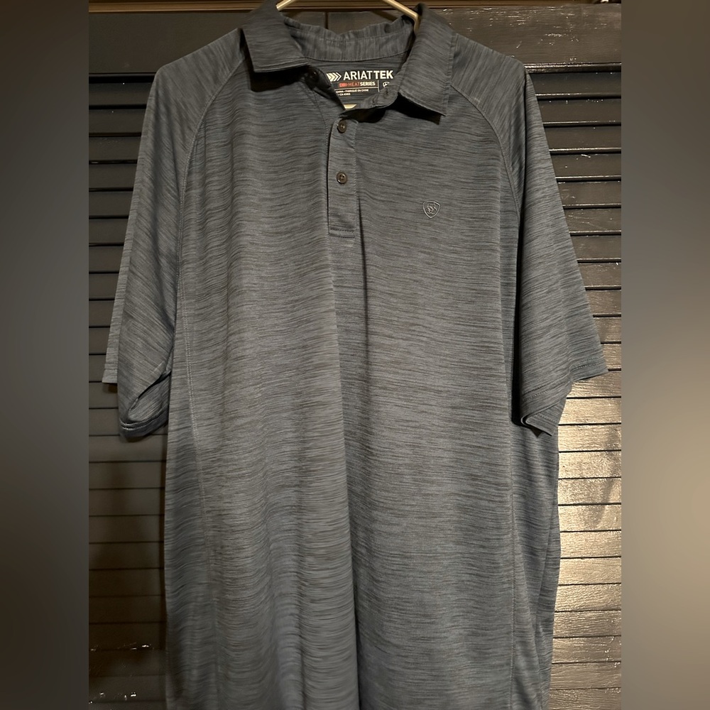 Ariat tek heat series polo shirt